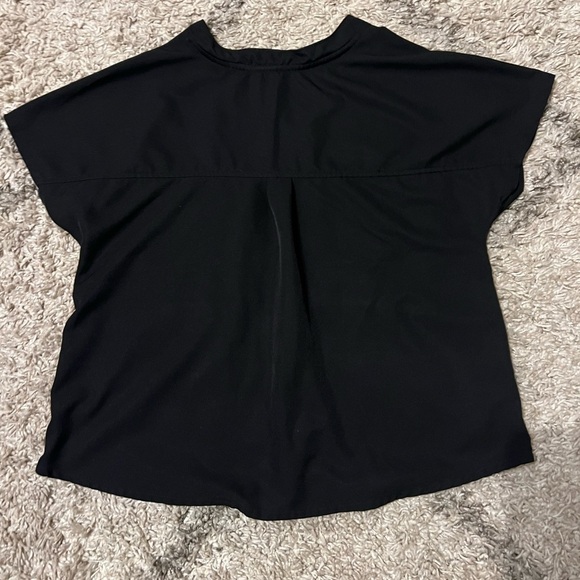 Climate Right by Cuddl Duds Scrubs size L color black (S119) - Picture 8 of 8